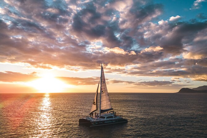2-Hour Oahu Sunset Catamaran Sail - Entering Ko Olina from the water: why this sail feels different