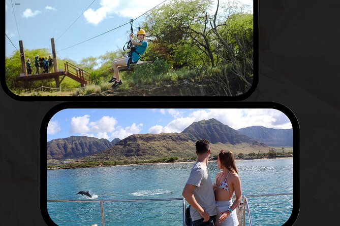 3 Zipline Adventure and 3.5 hour Afternoon Snorkel Cruise - Hitting Ziplining and Snorkeling on One West Oahu Day