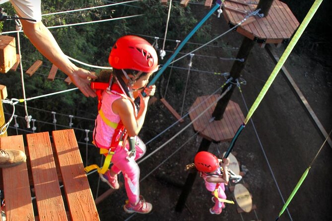 Adventure Course Extreme Including Climbing Wall & Rappel - Safety gear, instruction, and why small groups matter