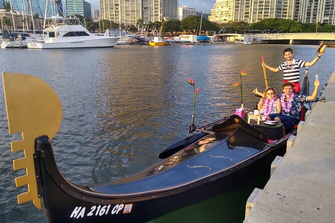 Aloha Gondola Cruise with Drinks & Pastries - Starting at Ala Wai Small Boat Harbor: Where You’ll Meet and What to Expect