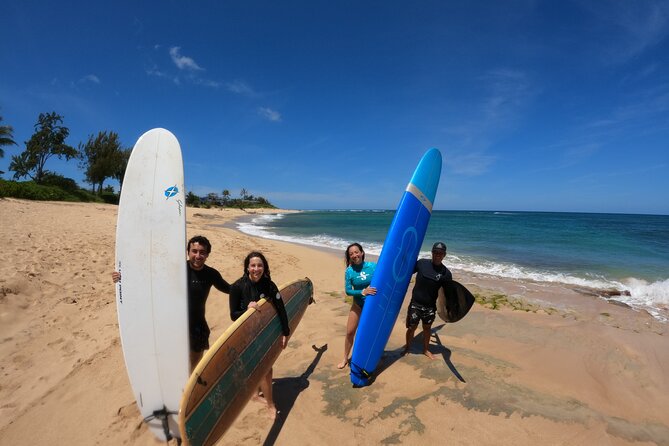 Beginner Surf Lesson in North Shore, Oahu - The coaching style that makes first-timers stick with it