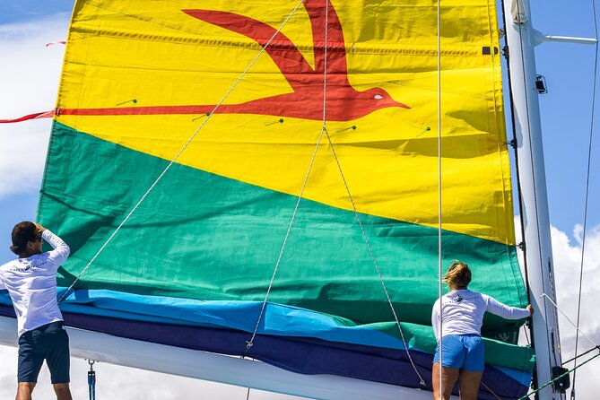 Board from Waikiki Beach for a scenic Sunset Sail on the Hāwea - The Route Feel: Waikiki Out to the Open Water for Photos, Diamond Head, and Wildlife