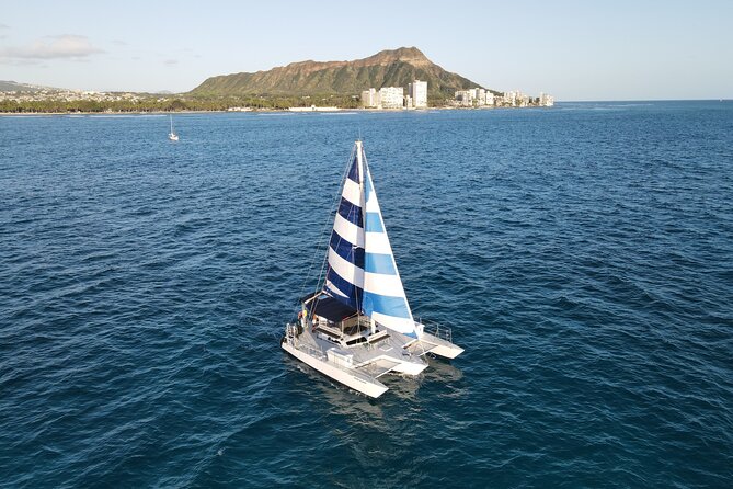 BYOB Waikiki Sunset Swim and Diamond Head Sailing - Hokulani, Open-Air Views, and the Diamond Head Angle