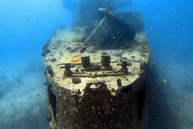 Certified Diver: 2-Tank Deep Wreck and Shallow Reef Dive Off Oahu - Two Tanks off Oahu’s South Shore: The Best Way to Pack Variety