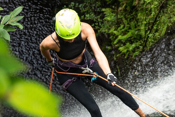 Chasing Waterfalls:Wild Hawaii Rappelling - After the descent: snacks, drinks, and your chance to capture it