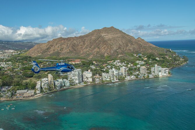 Complete Island Oahu Helicopter Tour - Waikiki and Diamond Head: seeing Honolulu as a coastline, not a city
