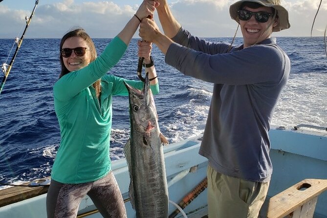 Deep Sea Exclusive Fishing Charter in Honolulu - The 38 Hatteras Advantage: Gear, Power, and Getting You Fishing