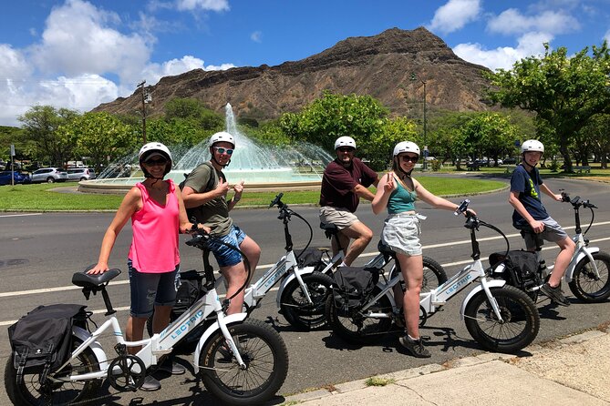 Diamond Head Electric Bike Scenic Tour - The ride legs: how the itinerary moves from city to viewpoints