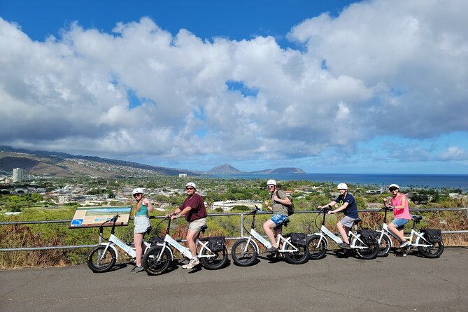 Electric Bike Ride & Diamond Head Hike Tour - Cancellation and weather: the one curveball to expect