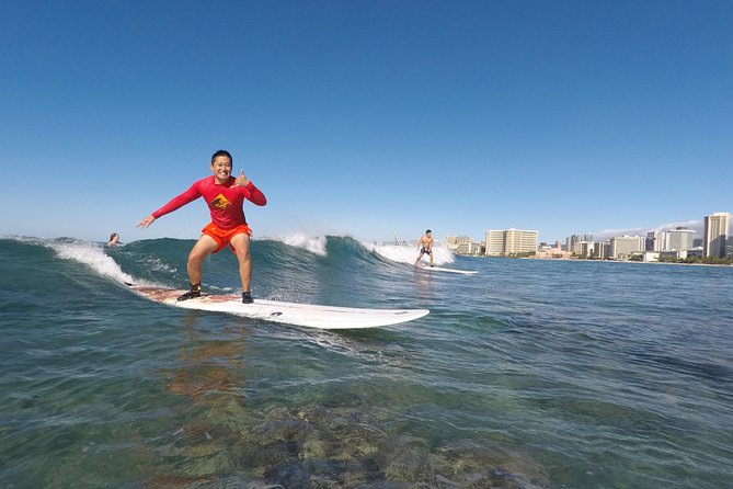 Exclusive Group Surfing Lesson with Waikiki Courtesy Shuttle - Getting from Waikiki to the ocean: the yellow bus and Ohana Surf Center