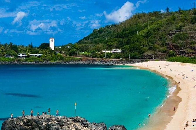 Family-Friendly Private Circle Island Tour of Oahu - North Shore realism: Waimea Bay is the big opener