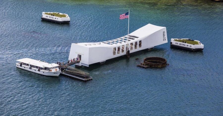From Waikiki: Pearl Harbor USS Arizona Memorial Program - From Waikiki to Pearl Harbor: pickup, air-conditioning, and real context