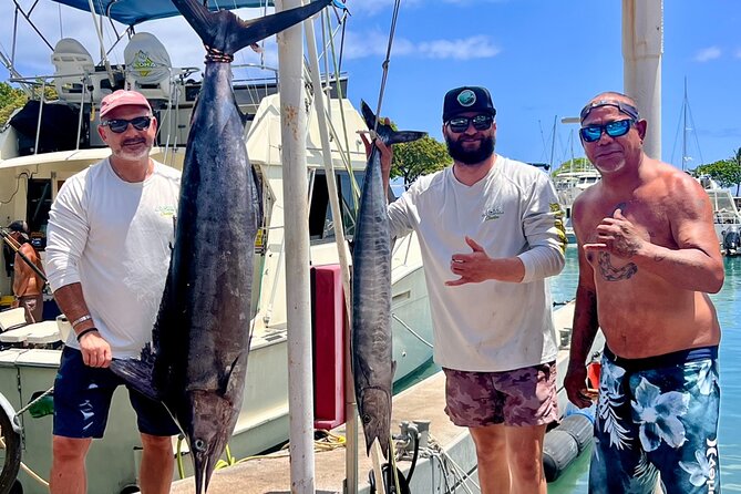 Full Day Sport Fishing Charter Honolulu - What’s included (and what you’ll pay for separately)