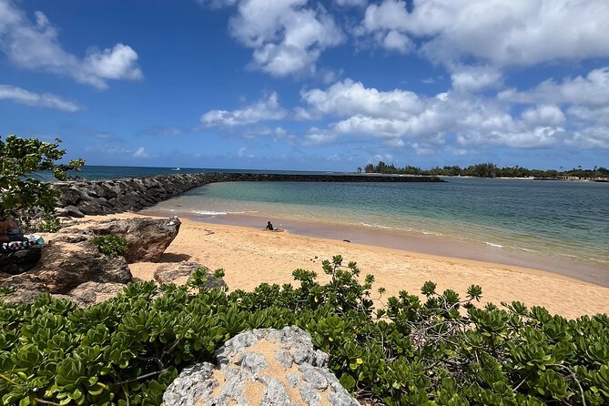 Guided E-Bike Tour in North Shore - Stop 4: Kaiaka Bay Beach Park for calm-water scenery