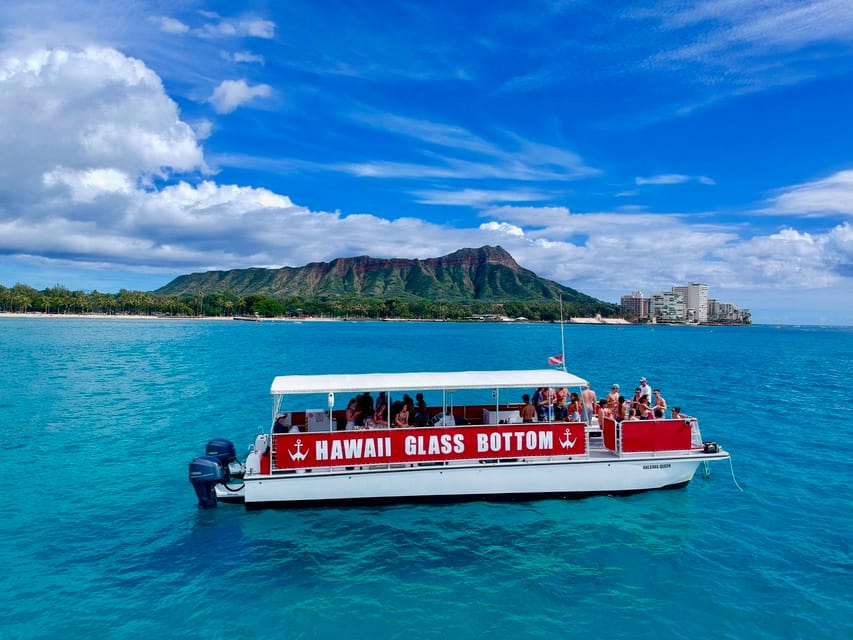 Honolulu: Glass Bottom Boat Tour along Oahu's South Shore - Wildlife spotting that’s built into the route