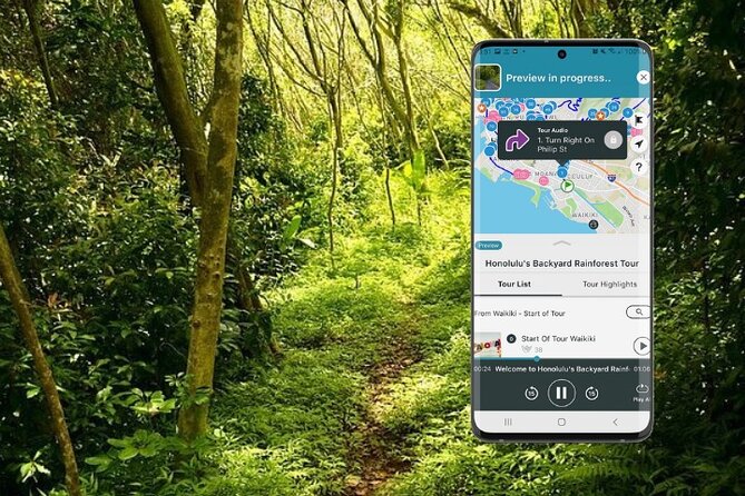 Honolulu Rainforest Self-Guided Audio Tour - Price and value: $15.99 per group, plus a few costs to remember