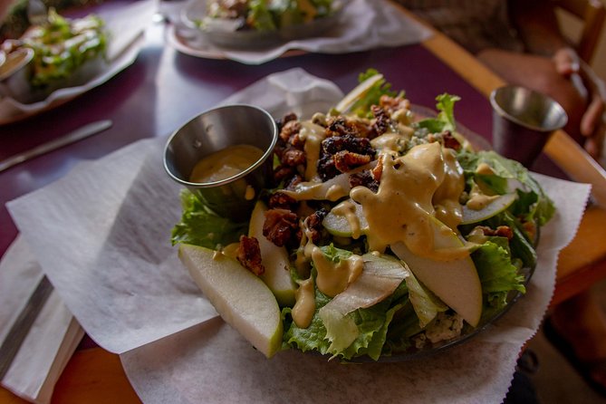 Honolulu's Walking Food Tour - The food lineup: tacos, sushi, Hawaiian fried chicken, and dessert