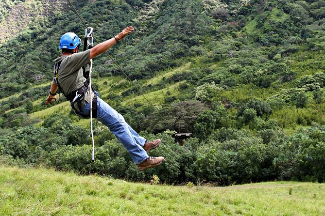 Kualoa Ranch - Zipline Tour - Ziplining in the Sacred Ka‘a‘awa Valley on O‘ahu