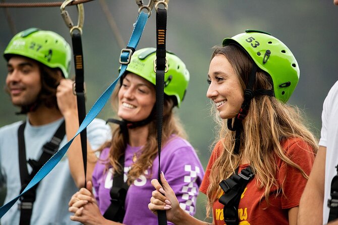 Kualoa Ranch - Zipline Tour - What to wear: closed-toe shoes, long pants, and wet-weather caution