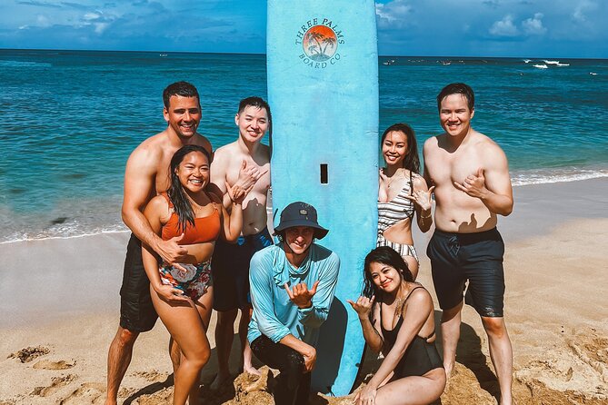 Learn to surf with a local big wave rider on the North Shore of Oahu - Safety and the calm coaching style