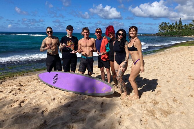 Learn to surf with a local big wave rider on the North Shore of Oahu - Who this surf lesson is best for