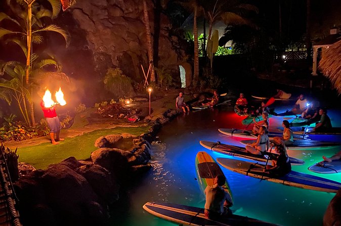 Lunar Legends Night Stand up Paddle Kayak Water Experience - Expect Small Waterfalls (Plan for the Splash)