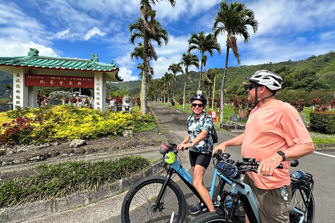 Manoa Falls-Electric Bike to Hike Experience Local meal included - Lunch, snacks, and what’s actually included in your $179