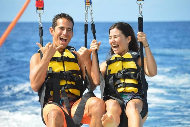 Maunalua Bay Higher Flyer Parasailing Adventure - Where You Start: H2O Sports Hawaii and the First Handoff