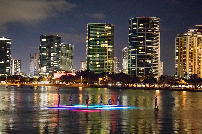 Night SUP Yoga in Honolulu, Hawaii - Floating Savasana: The Moment You’ll Actually Think About Later