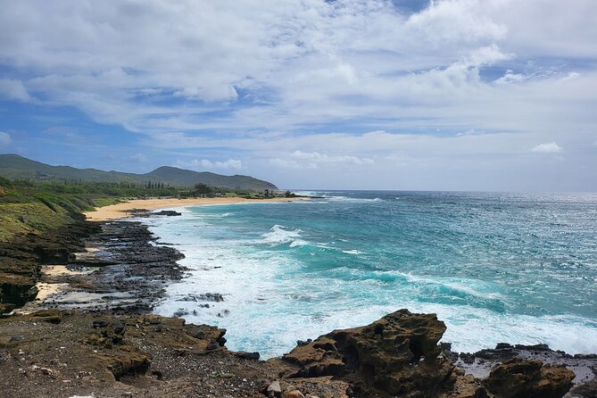 Oahu Fun Circle Island Tour With Pickup - Kualoa Regional Park: Chinaman’s Hat and Jurassic Park photo energy