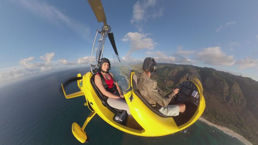 Oahu: Gyroplane Flight over North Shore of Oahu Hawaii - The Preflight Briefing: Safety First, Then You Get to Fly