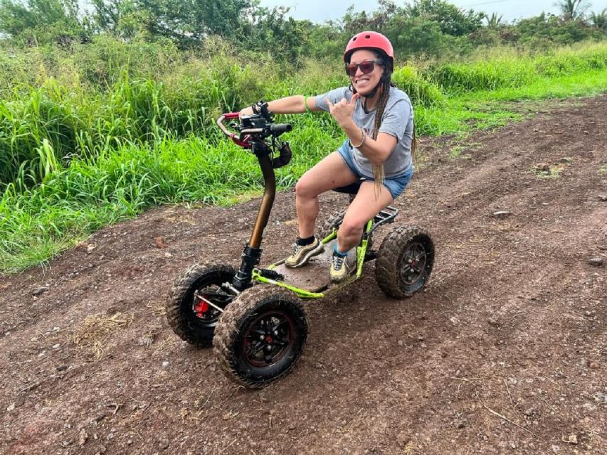 Oahu, Haleiwa: Da Mongoose EzRaider 1.5 hour ATV Adventure - Waianae Mountain and Waialua Coastline Views During the Ride