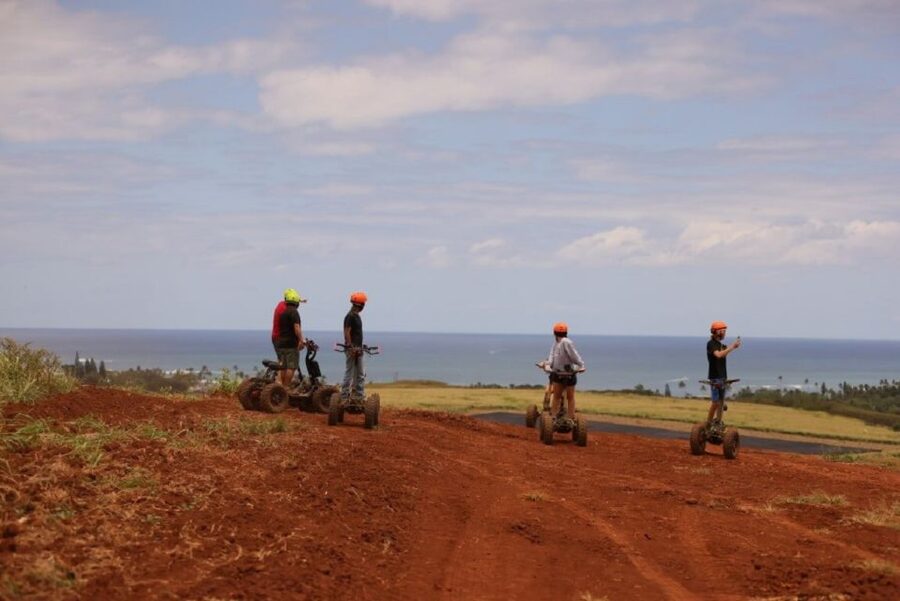 Oahu, Haleiwa: Da Mongoose EzRaider 1.5 hour ATV Adventure - Safety Brief, Helmets, and Why the Bumpy Part Matters