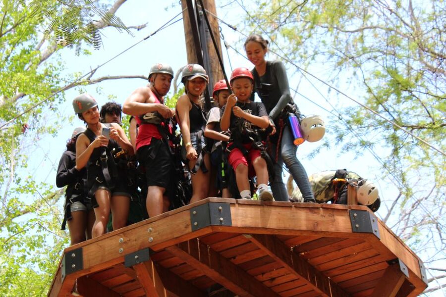 Oahu: High Ropes Adventure, Climbing, & Rappel Experience - The climbing wall: ninja skills, speed, and real technique