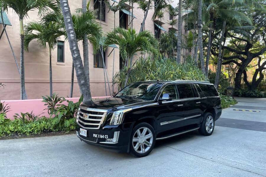 Oahu: Honolulu Airport Private by Escalade SUV - From Honolulu Airport to Waikiki Without the Usual Headaches