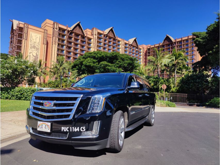 Oahu: Honolulu Airport Private by Escalade SUV - What’s Included So You Don’t Pay Twice