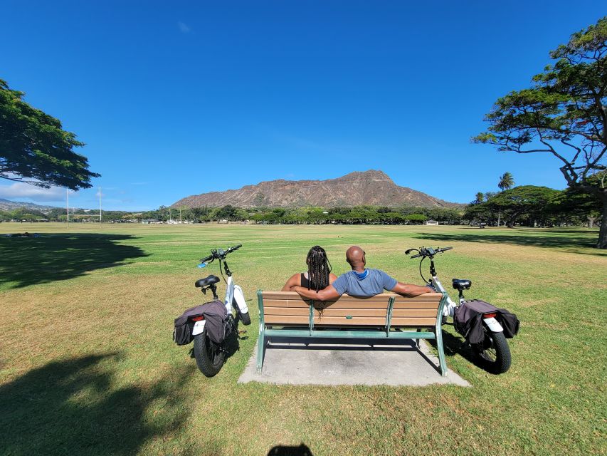 Oahu: Honolulu E-Bike Ride and Diamond Head Hike - Riding the e-bike through Waikiki’s coast