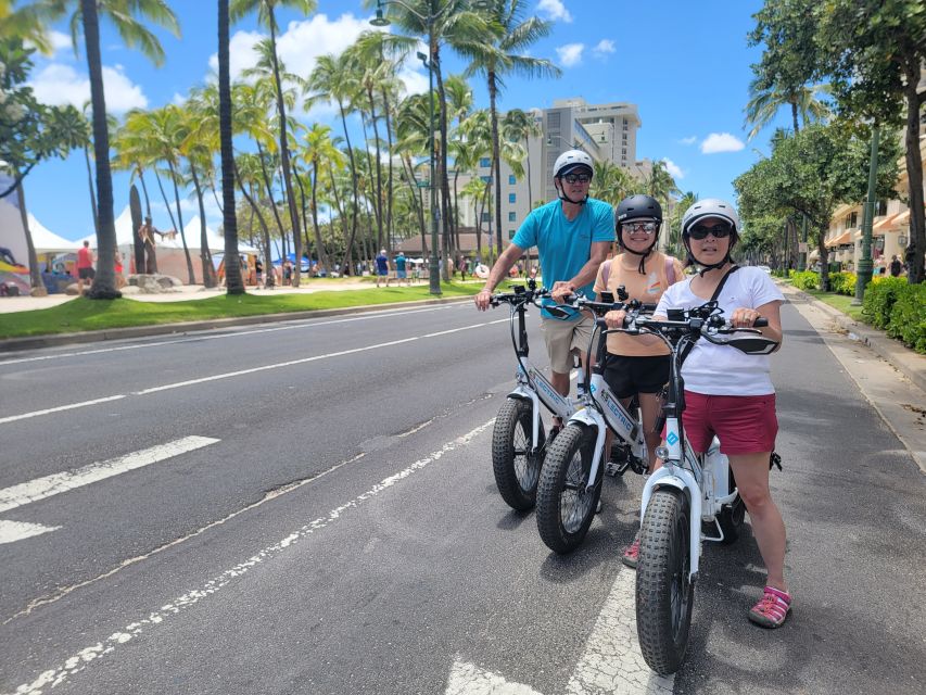 Oahu: Honolulu E-Bike Ride and Diamond Head Hike - Guide-led history and photo time that actually adds value