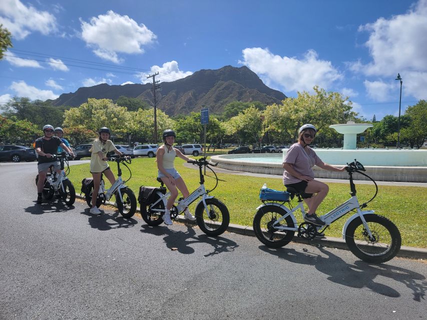 Oahu: Honolulu E-Bike Ride and Diamond Head Hike - The 3.5-hour flow: bike, lock up, then climb Diamond Head