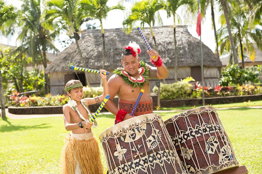 Oahu: Islands of Polynesia and "HA: Breath of Life Show" - Hā: Breath of Life evening show with Mana, Lani, and the fire knife dancers