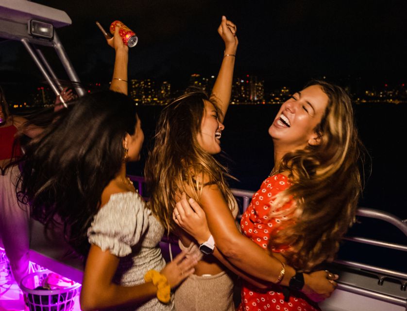 Oahu: Premium Waikiki Sunset Party Cruise with Live DJ - Live DJ, Purple Lights, and the Drink Math You’ll Actually Use
