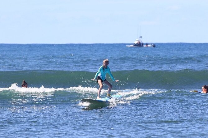 Oahu Semi Private Surfing Lesson - Getting kitted: surfboard, rash guards, and a surf shirt