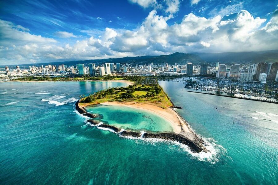 Oahu: Waikiki 20-Minute Doors On / Doors Off Helicopter Tour - From Honolulu Harbor to Ala Moana: The Coastline You Actually Want to See