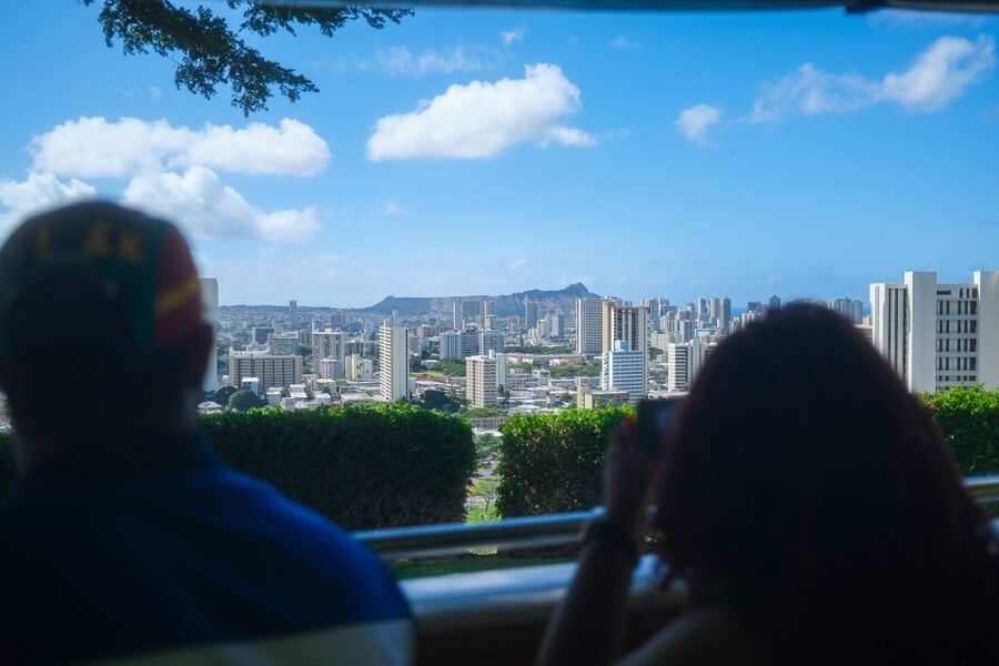 Oahu: Waikiki Trolley Hop-on Hop-off All-Line Pass - Red Line: From Kings and Queens to WWII-Era Context