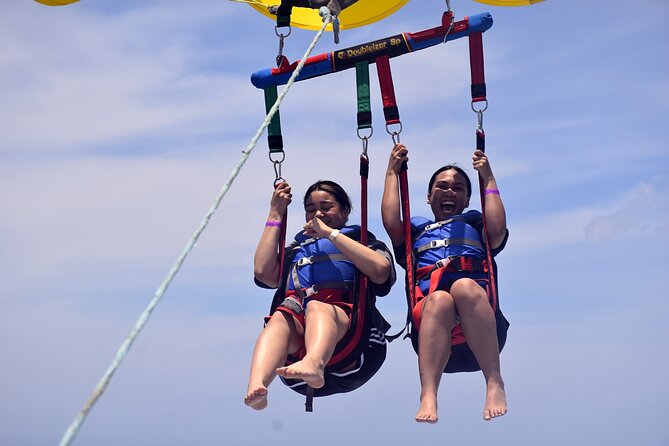 Parasailing in Waikiki from Oahu Hawaii - Flight Experience: Gear Up, Lift Off, Then Enjoy the Air Time