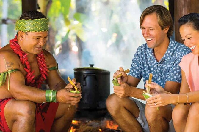 Polynesian Cultural Center: Gateway Buffet Package - Gateway Restaurant dinner (4:30pm–7pm): live music and the best kind of buffet pressure