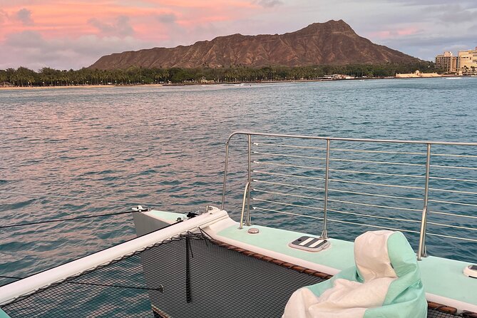 Private Catamaran Sunset Sail in Waikiki - What to bring: BYOB is the key, and towels and sunscreen are on you