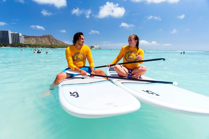 Private Group SUP Lessons by Waikiki Beachboys at the Royal - Getting ready: what to bring for Waikiki (and the hat lesson)