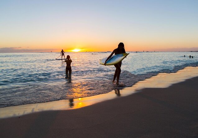 Private Group SUP Lessons by Waikiki Beachboys at the Royal - What happens during the 1-hour lesson: your SUP “learning arc”