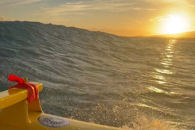 Private Outrigger Canoe Surfing Experience - Catching Waves With a Canoe: What the Experience Feels Like